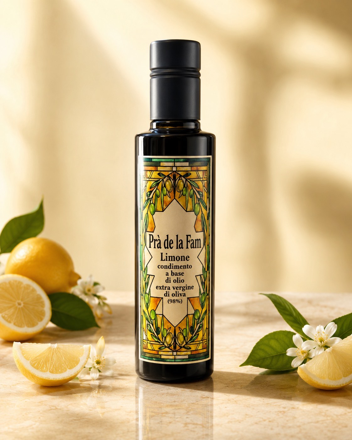 Olio EVO Bio al Limone Prà de la Fam